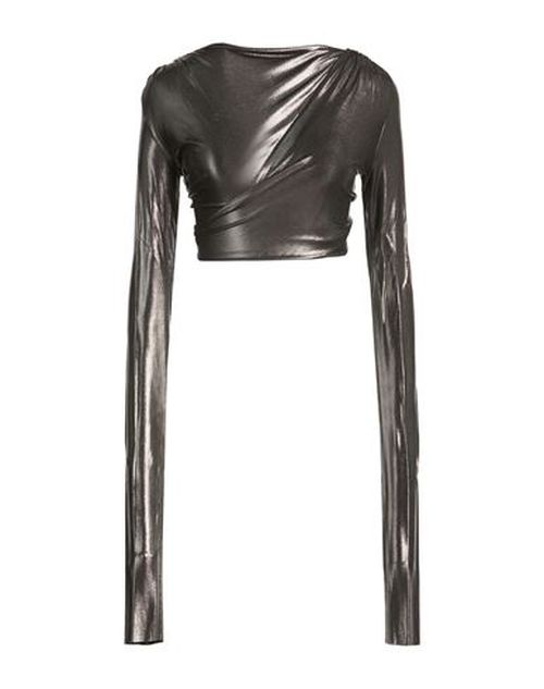 Woman Top Grey Size 4 Viscose, Elastane