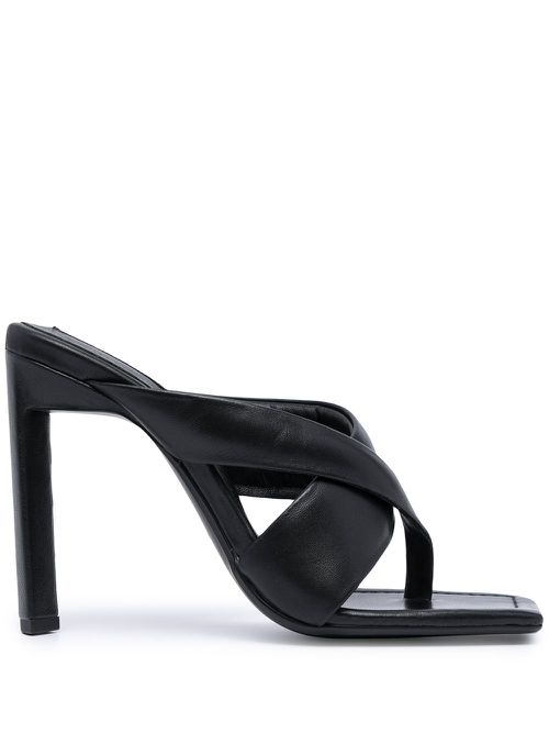 Sofie I leather sandals - Black