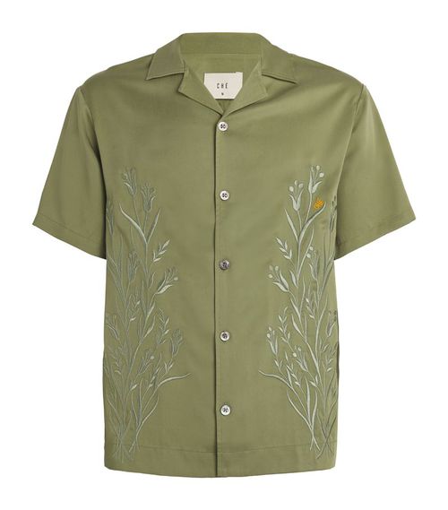 Embroidered Cedar Shirt