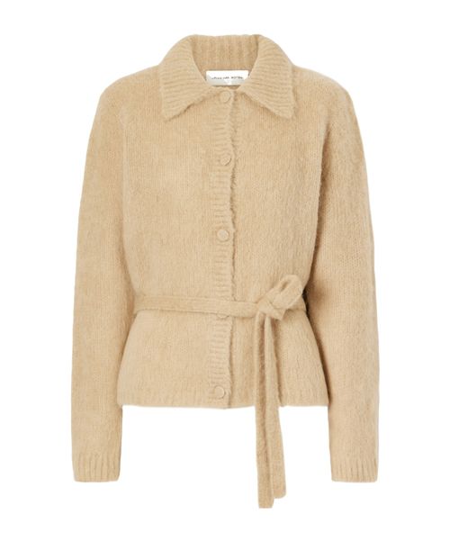Wool-blend cardigan