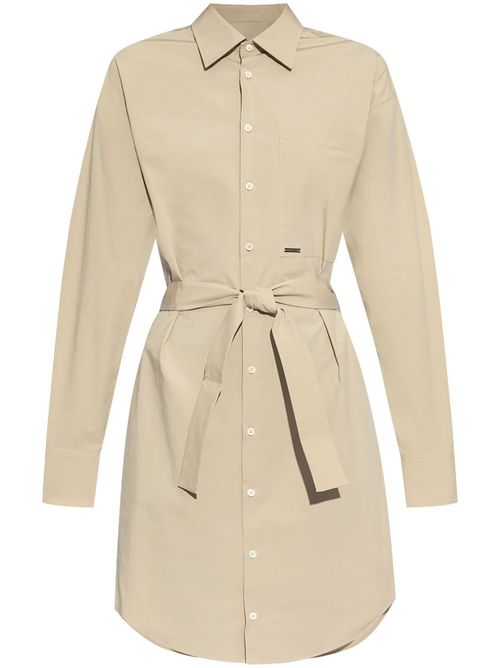 Shirt midi dress - Neutrals
