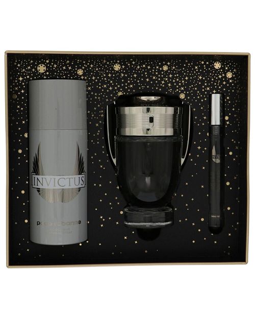 Men's Invictus Edt Spray 3Pc Gift Set