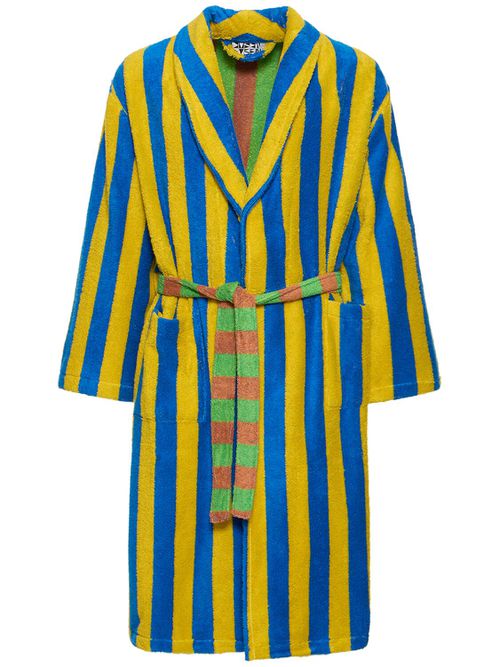 Reef Stripe Cotton Blend Bathrobe