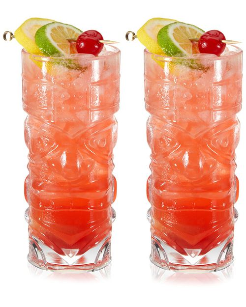 Viski Crystal Tiki Glasses