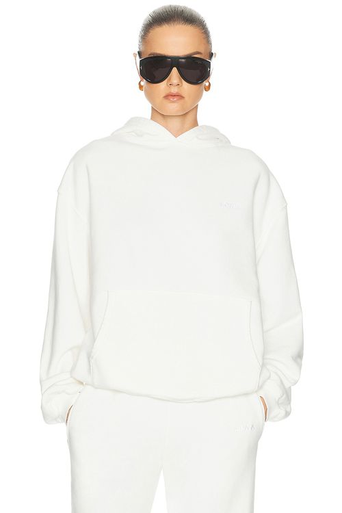LDMA Heritage Hoodie in Cream - Cream. XS also in S
