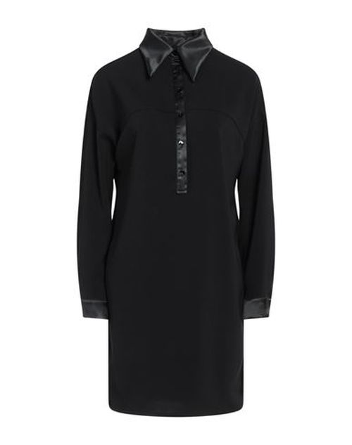 Virna Drò Woman Mini dress Black Size 4 Polyester, Elastane