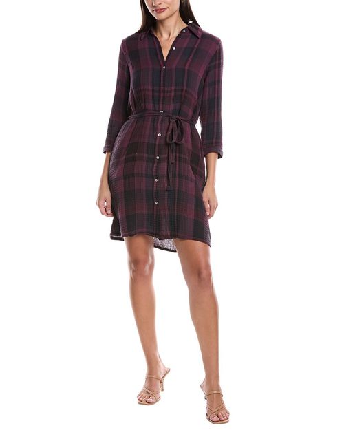 Polly Gauze Shirtdress