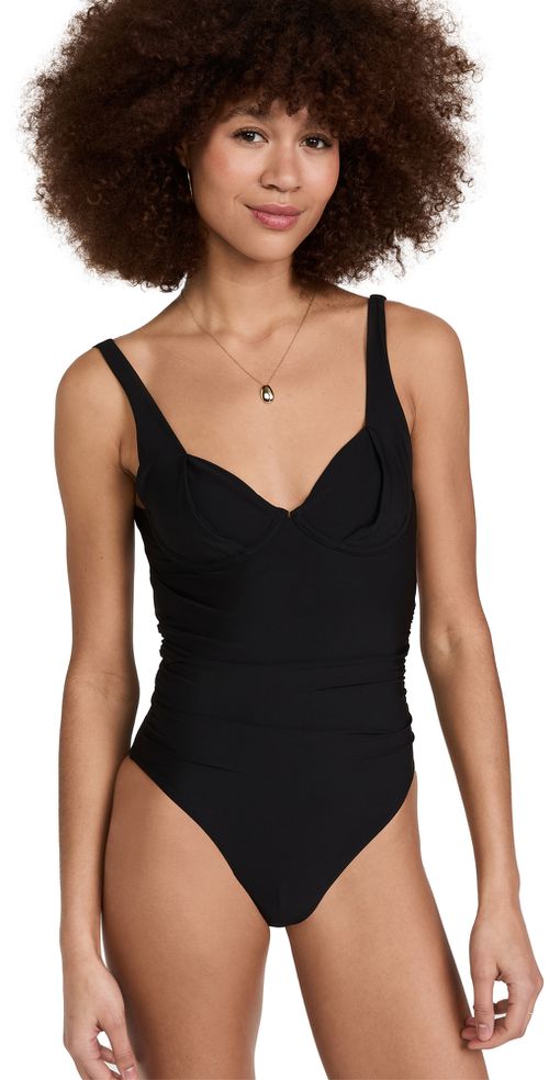 Underwire Ruched One Piece Midnight