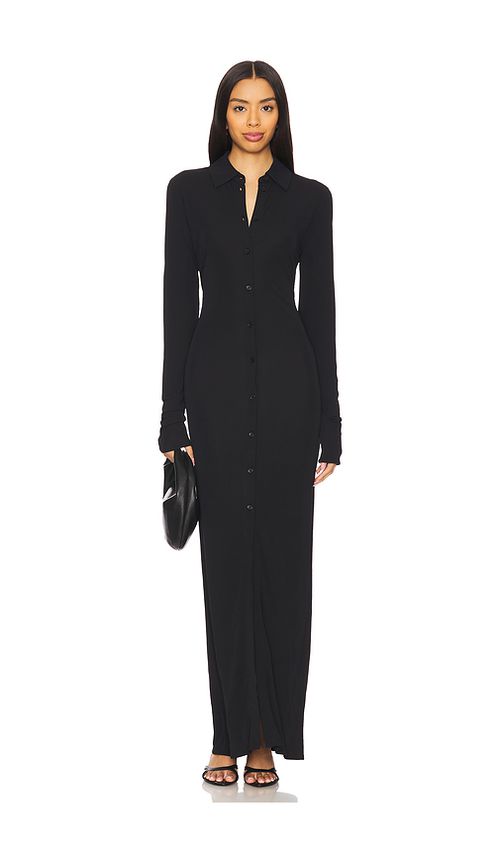EAVES ROBE GOLAN en Black. L. Also en