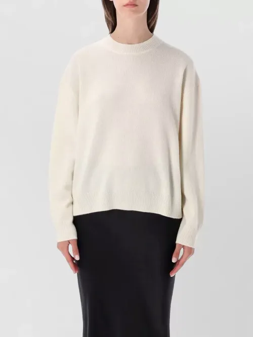 Anine Bing - cashmere crewneck knit boxy fit