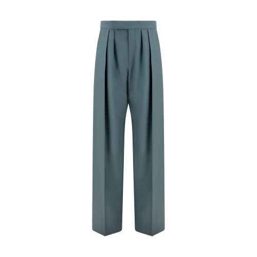 Wool Ovis Aries Trousers — Gray