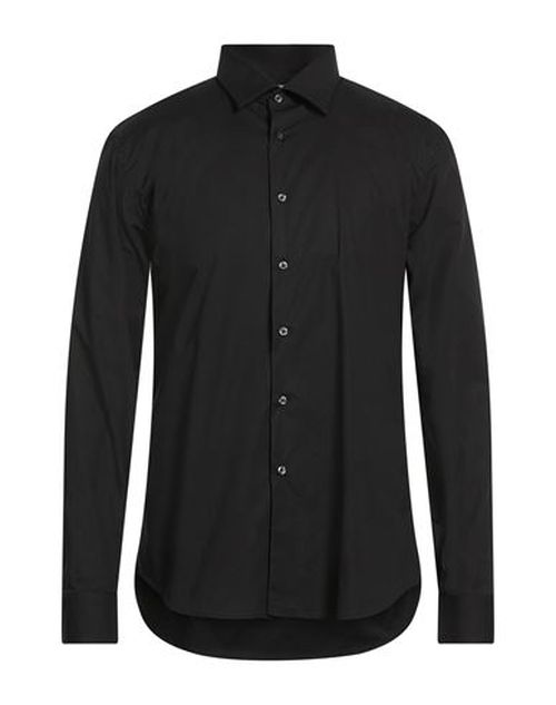 Man Shirt Black Size 16 ½ Cotton, Elastane