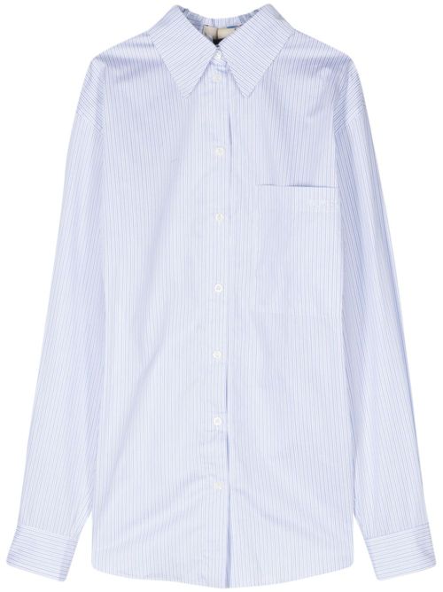 Corner striped shirt - Blue