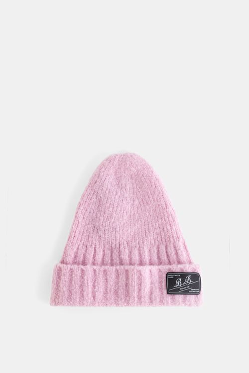 A0011 Wool and Cashmere Beanie — Pink