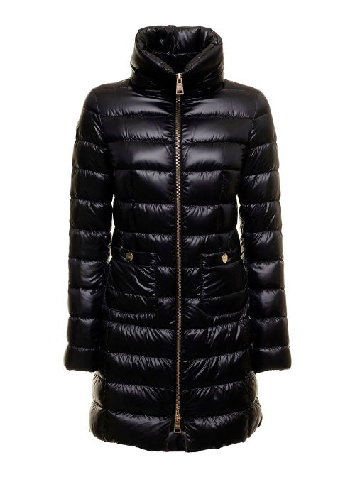 Puffer Down Jacket — Black