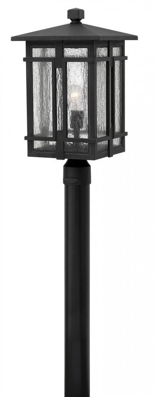 Museum Black LED Post Top Pier Mount from the Tucker Collection
