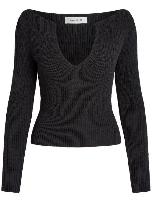 Aya Muse Caeli top - Black