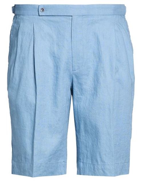 By Slowear Man Shorts & Bermuda Shorts Slate blue Size 38 Linen