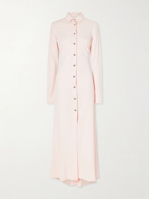 Deanna Jersey Midi Dress - Pink