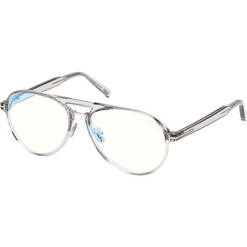 TOM FORD Man TOM FORD FT5981-B 020 Optical frames Injected Grey Pilot Norma