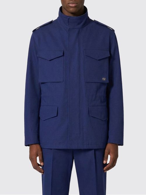 Jacket Men color Blue