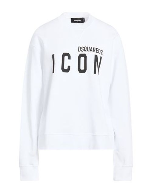 Icon Woman Sweatshirt White Size XL Cotton