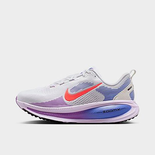 Women's Vomero 18 Running Shoes (Extra Wide Width) in White/Violet Mist/Sapphire