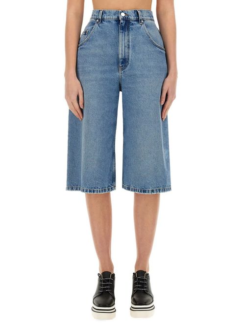 Denim Bermuda Shorts