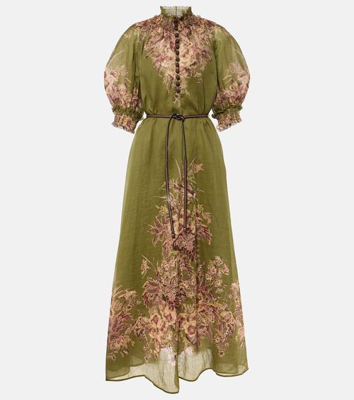 Ottie Swing floral maxi dress