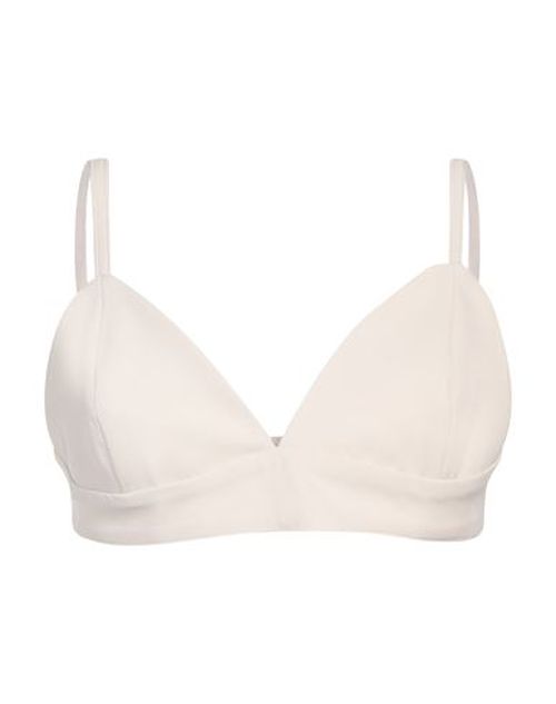 ! Woman Top Cream Size L Polyester, Elastane