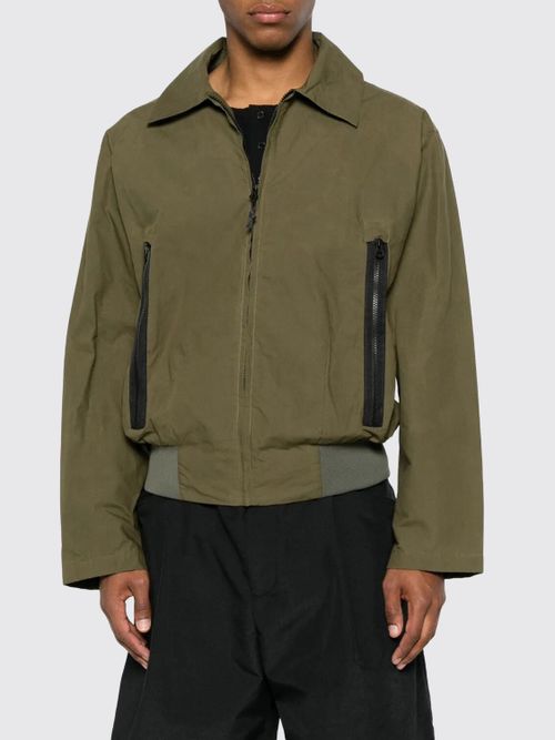 Jacket Men color Green