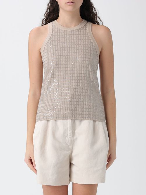 Top Woman color Beige