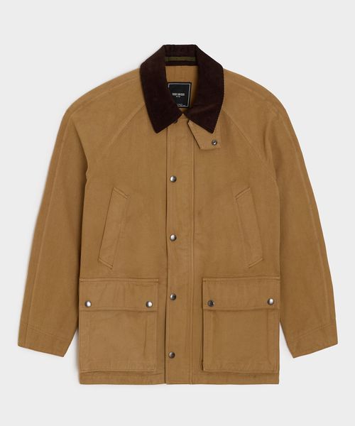 Long Canvas Stable Jacket