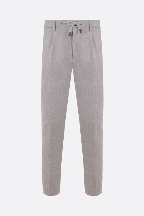Wool and cashmere pants Man