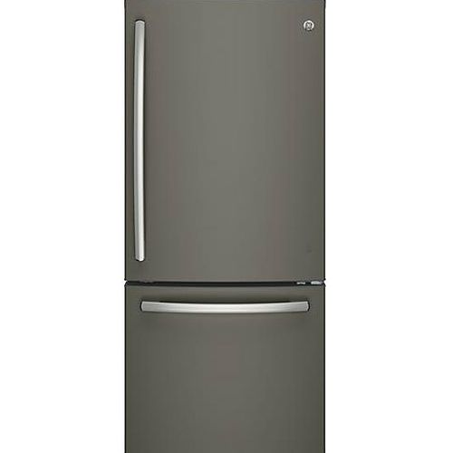 ENERGY STAR 21 Cu. Ft. Slate Bottom Freezer Refrirator