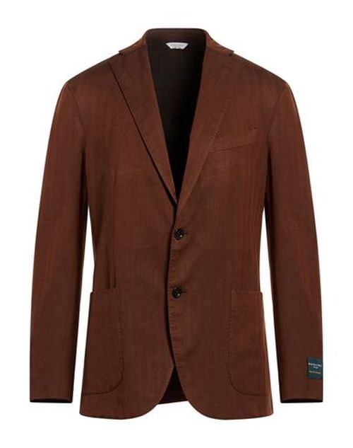 Man Blazer Brown Size 36 Virgin Wool