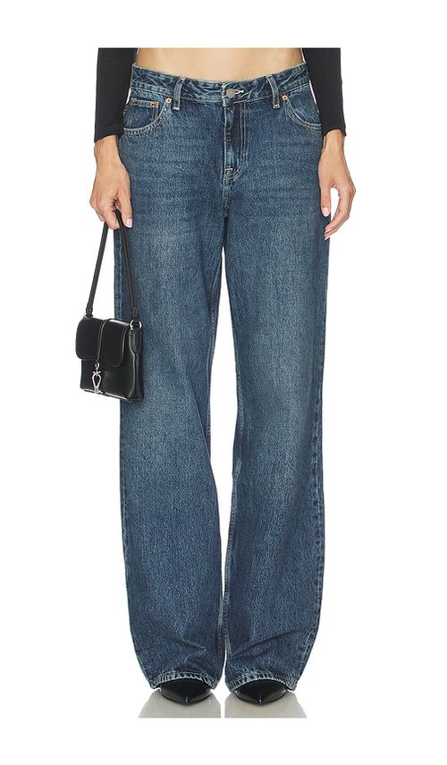 Dr. Denim Hill Wide Leg in Blue. 24. Also , 26, 27, 28, 29, 30