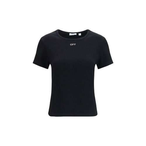 Logo-Embroidered Cotton T-Shirt — Black