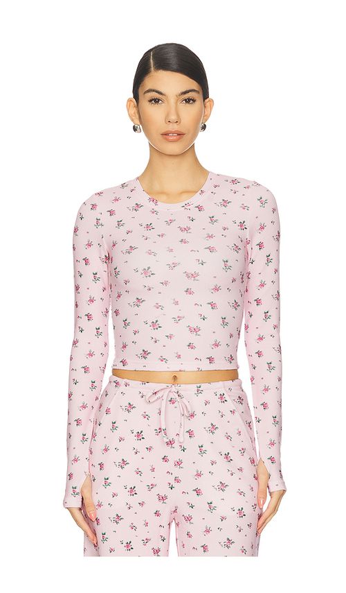 WellBeing + BeingWell Sloane Top in Cream. M. Also in XXS, XS