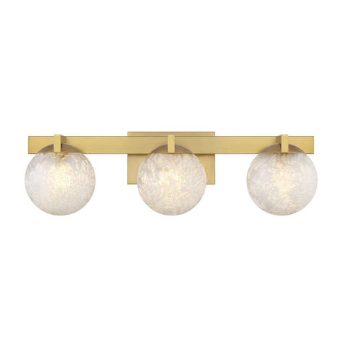 Darien 3-Light Bathroom Vanity Light in Warm Bra
