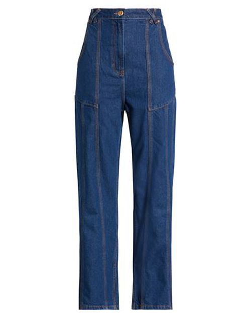 Woman Jeans Blue Size 26 Cotton