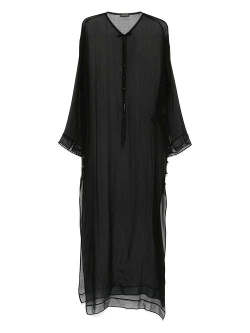 Ann Demeulemeester Matleen X maxi dress - Black