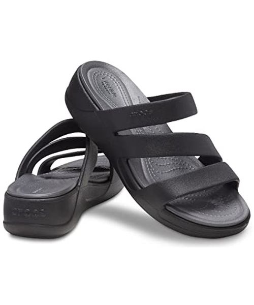 Crocs Women's Boca Strappy Wedges