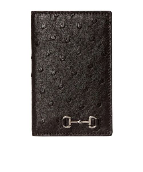 Long card case with Horsebit