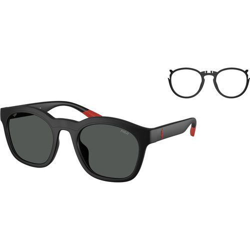 Polo Ralph Lauren Hombre Polo Ralph Lauren PH4243U 553487 Gafas de sol Inyectado Negro Gris Cuadrada Norma