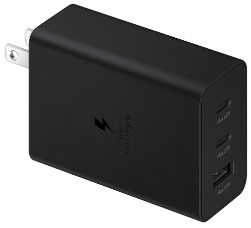 Black 65W Trio Adapter