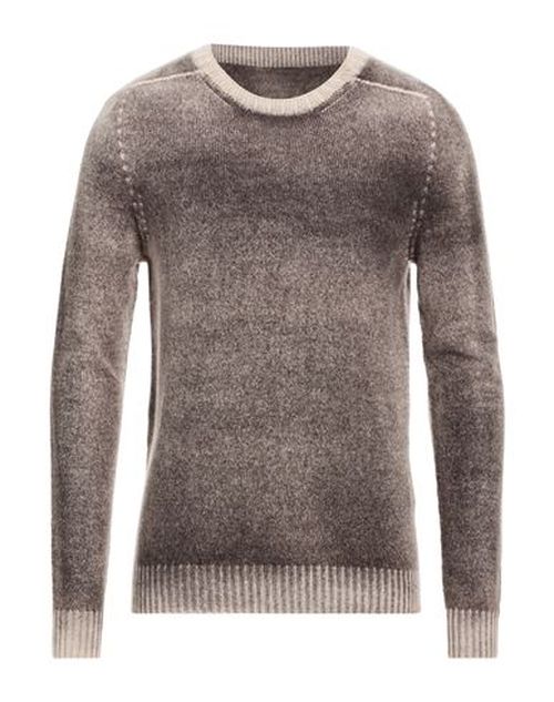 Man Sweater Taupe Size 36 Wool, Cashmere