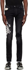 Black Wes Lang Ripper Denim Jeans