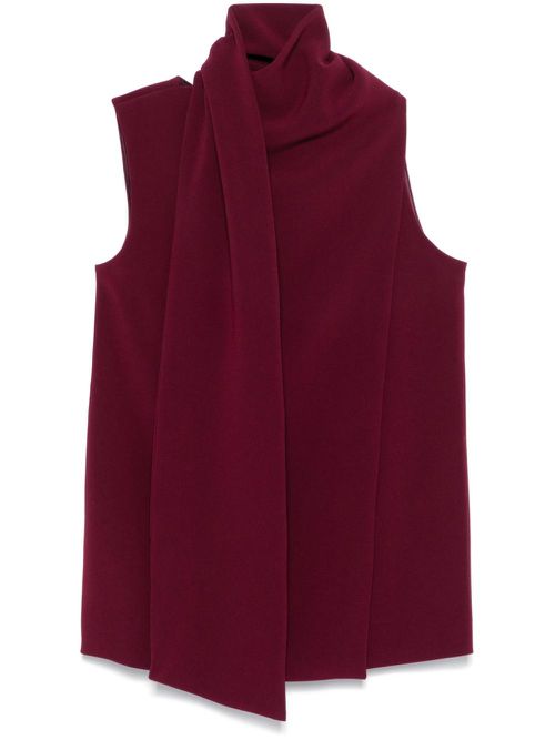 Wraparound blouse - Red