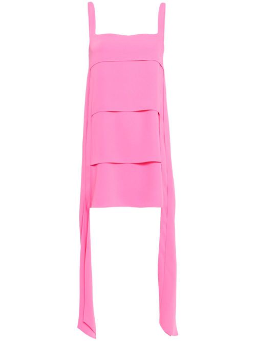 open lace back dress Girl In Mind Hazel Boucle Pink Tailored Mini Dress – Love My Apparel